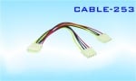 CABLE-253 кабел MOLEX м/2xMOLEX ж